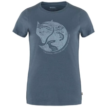 Koszulka damska Fjällräven Arctic Fox Print - Indigo Blue